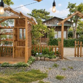 Homestay Mùa Xuân trên Căn Nhà Gỗ